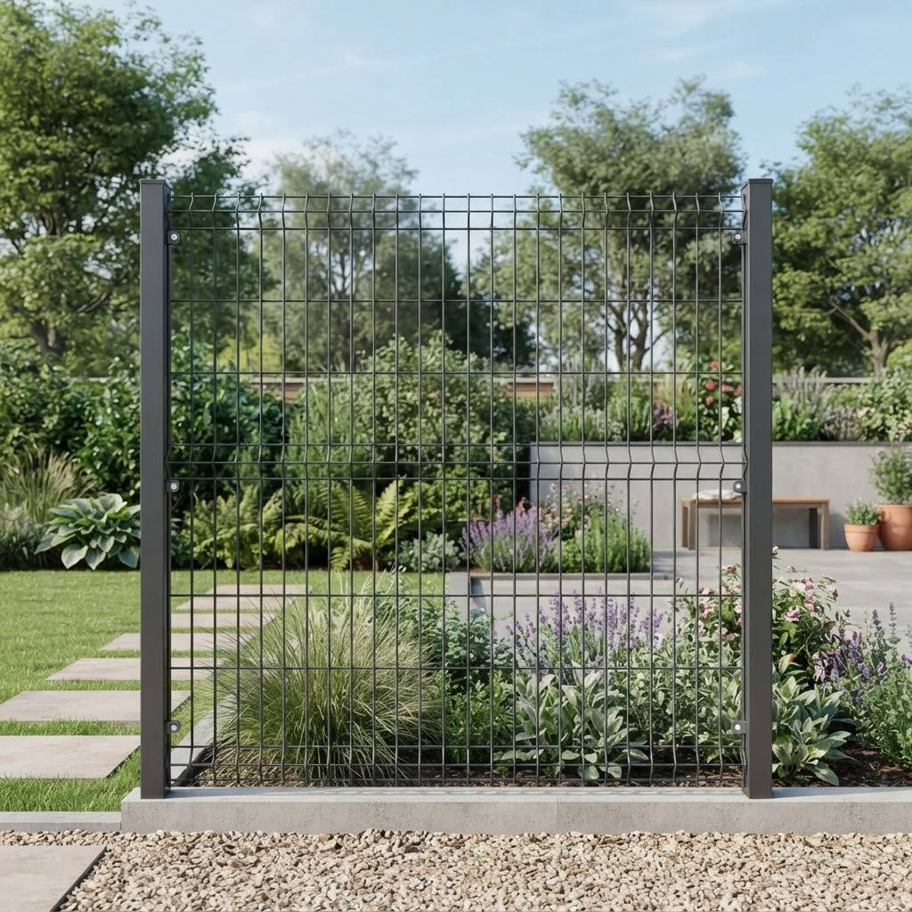3D Wire Mesh Fence Panel