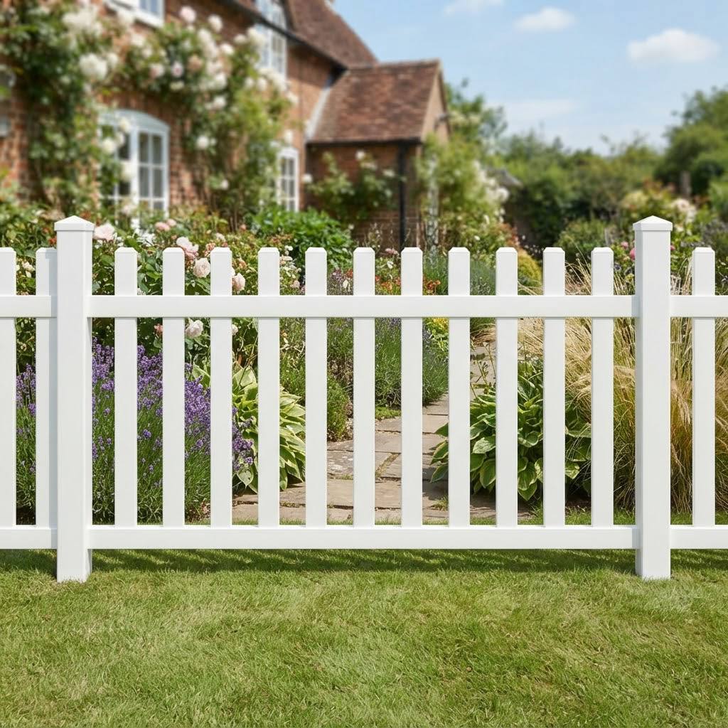 Vinyl (PVC) Picket Fence Kit