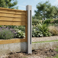 Slotted Concrete Fence Post