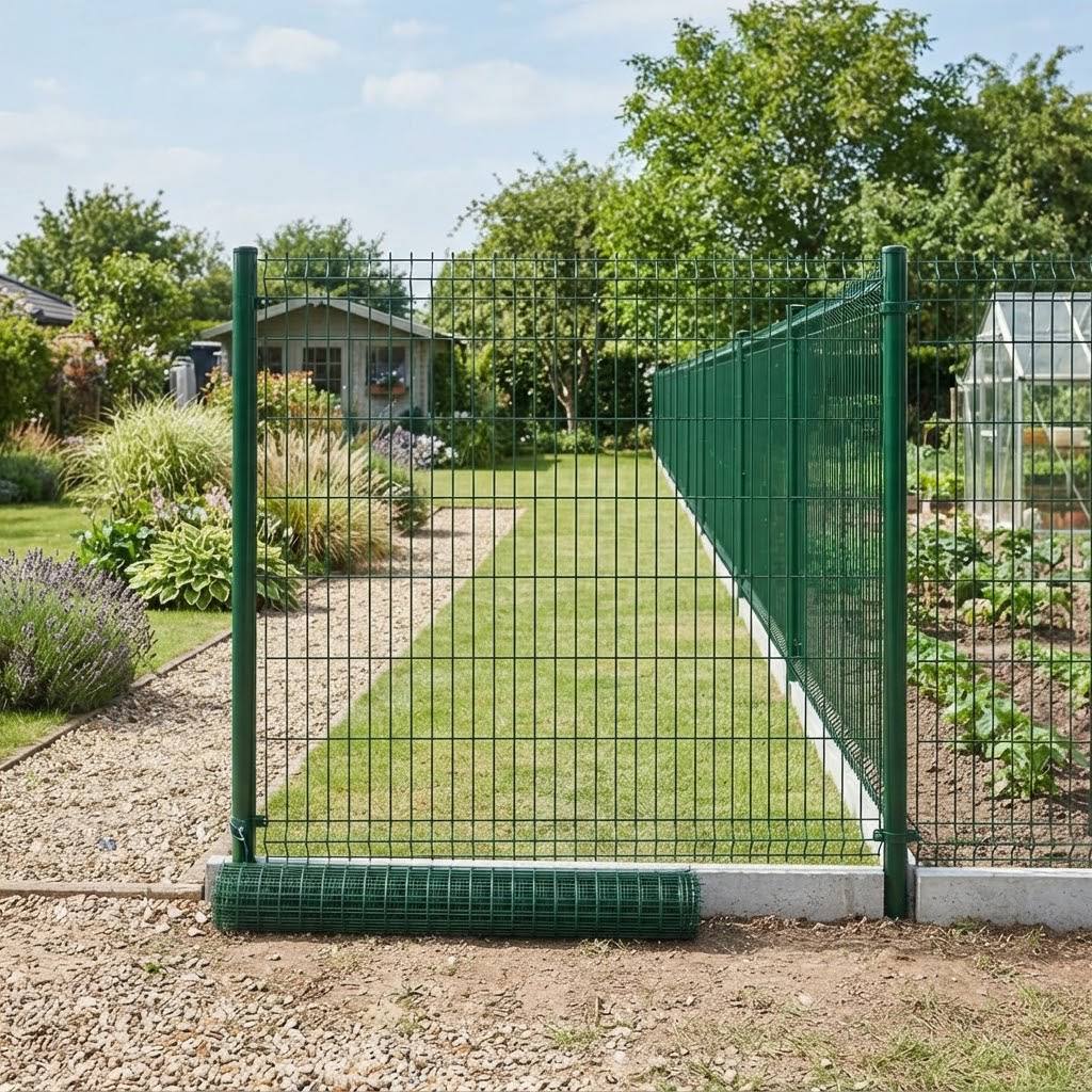 Rolled Welded Mesh (Eurofence / PVC Coated Mesh)