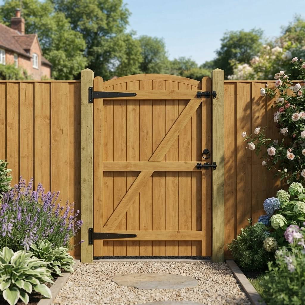 Wooden Garden Gate Kit